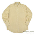 1980's BANANA REPUBLIC SAFARI & TRAVEL STRIPE SHIRT...M