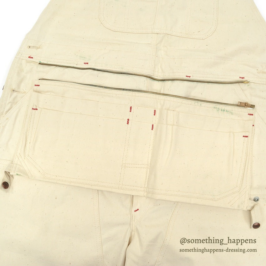 ~1970's DEADSTOCK MONTGOMERY WARD DOUBLE KNEE OVERALL ... W42/L30