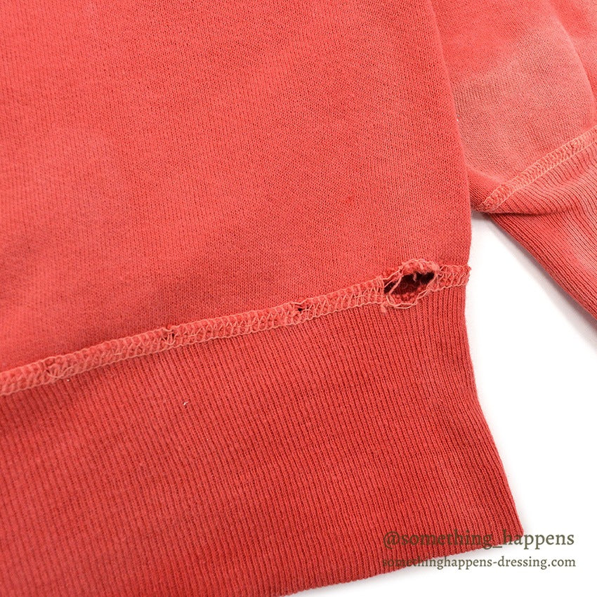 1960's RED FADED SWEAT SHIRT...