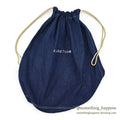 1940's USARMY WW2 DENIM BARRACKS BAG STENCIL...