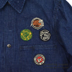 1950's DUBBLEWARE MEMORIAL RAILROAD DENIM COVERALL...