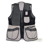 ~1980's BLACK/GRAY SHOOTING MESH VEST ...