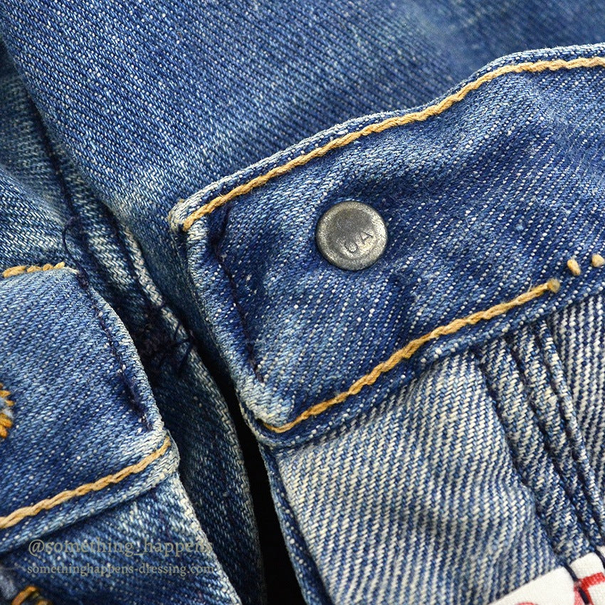 1960's~ MAVERICK 44MWZ DENIM PANTS... W34/30