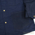 ~1960's DEADSTOCK UNKNOWN DENIM COVERALL BLANKET TWO TONE ... 42