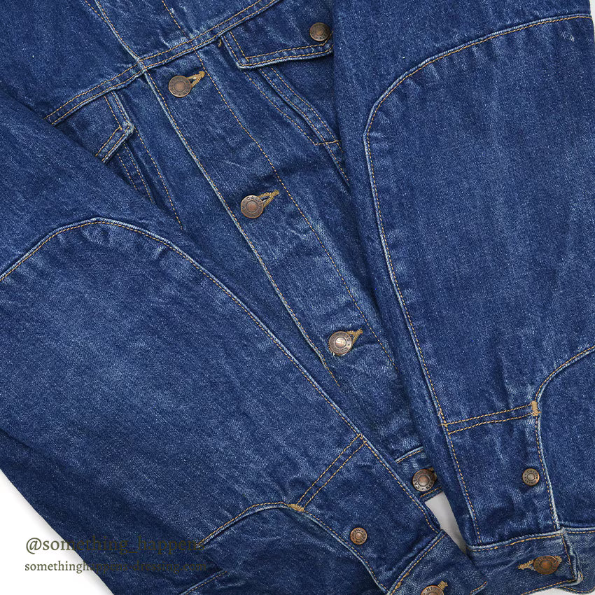 1980's CALVIN KLAIN DESIGNED DENIM JACKET... L