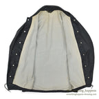 1970's CHMAPION BLACK NYLON COACH JACKET...