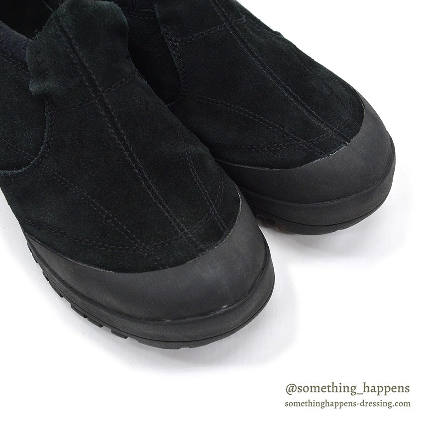 LLBEAN PRIMALOFT BLACK SUEDE LEATHER MOC SHOES...9W