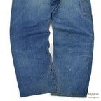 1930's~ UNKNOWN BUCKLE BUCK DENIM PANTS ... W32/L28
