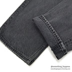 Levi's 501 BLACK DENIM PANTS FADED... W36/L30