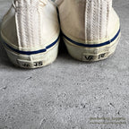 1980's VANS AUTHENTIC WHITE MADE IN USA...81/2