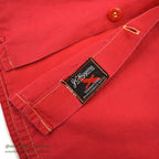 1950's~ JC HIGGINS HUNTING RED COTTON PARKA...