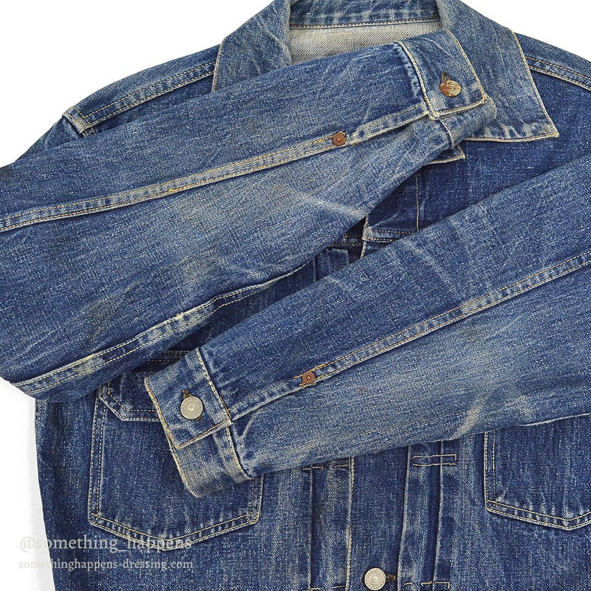 1950's LEVI'S 507XX TYPE2 DENIM JACKET ... Fits like 44