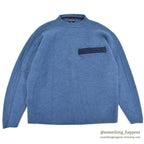 PATAGONIA LIGHT BLUE WOOL CREW SWEATER  ... XL