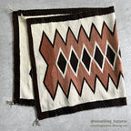 NAVAJO RUG DIAMONDS PATTERN RUNNER... 157cm/80cm
