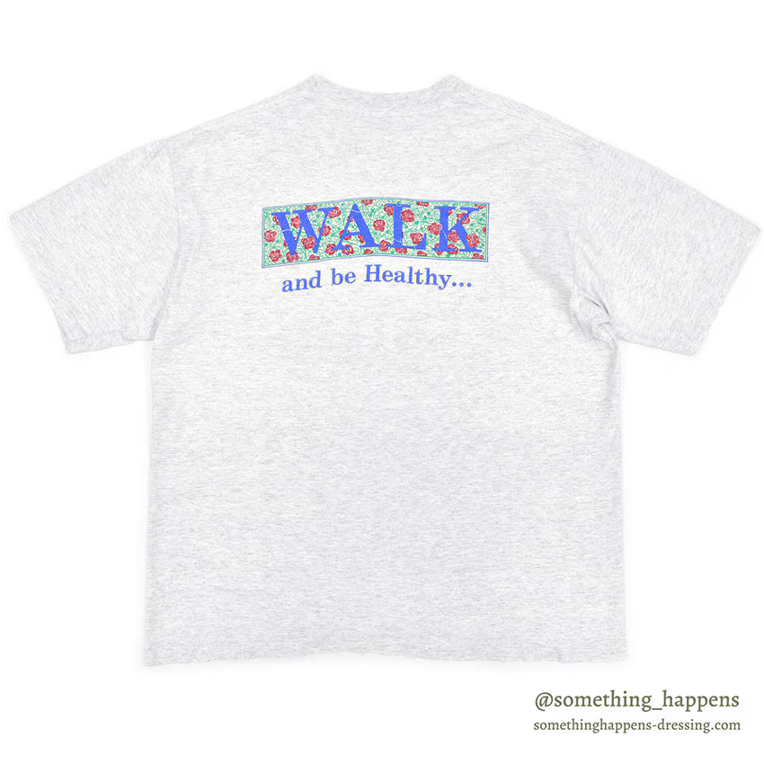 1990's STAFFORD BLAINE WALK PRINT T-SHIRT...X-LARGE