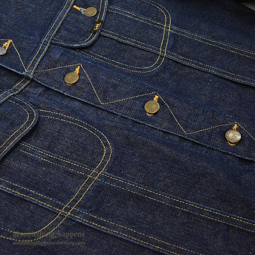 1960's Lee 101-J DENIM JACKET DARK... 38 REG