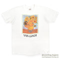 1980s STEDMAN Van Gogh Sunflowers ART T-SHIRT ... L
