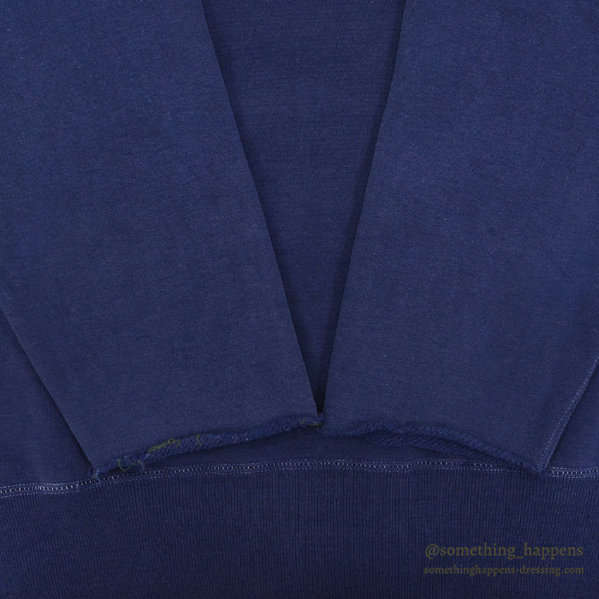 1950's AKOM NAVY FREEDOM SLEEVE BLANK SWEAT SHIRT...