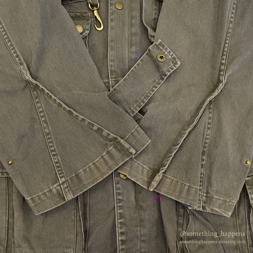 1980's POLO RALPH LAUREN PHOTOGRAPHER JACKET HAND PAINTED ... L