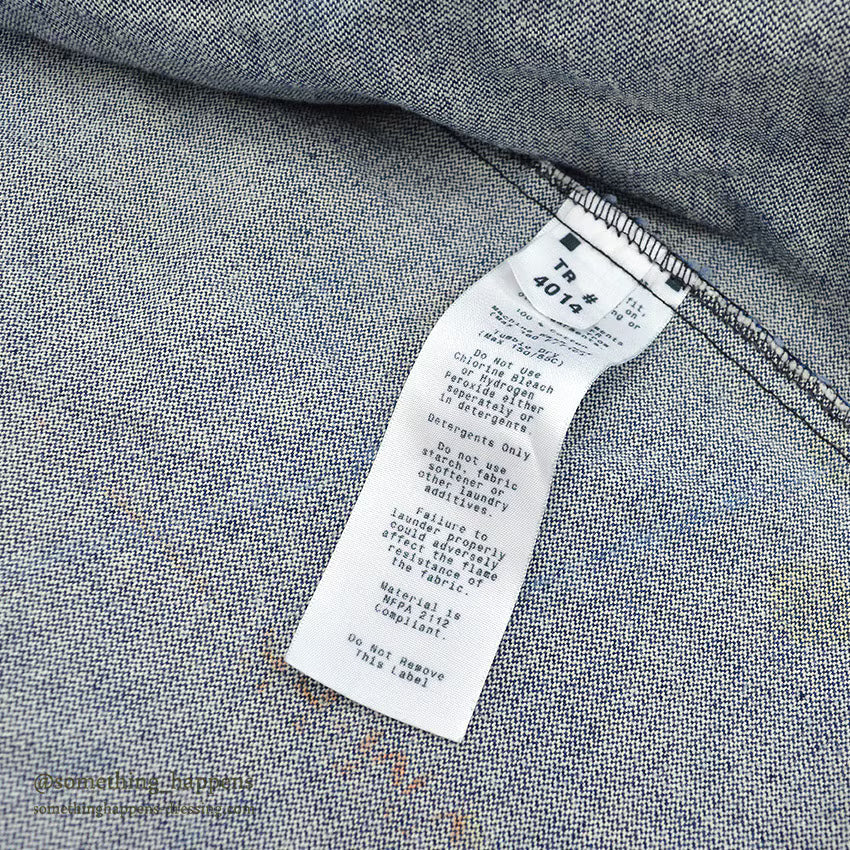 STEEL GRIP INC. FLAME RESISTANT DENIM WORK JACKET ... XL