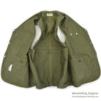1960's LLBEAN FISHING VEST HALF MOON POCKET...