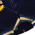 1950s- JAPAN SOUVENIR JACKET FOR KIDS (Sukajan) - Navy Velvet with YKK Zipper...