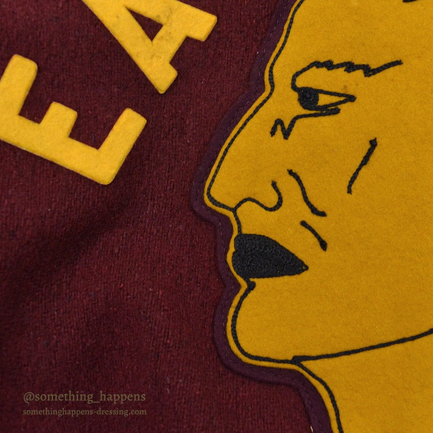 1960's KEENAN EAST PEORIA RAIDERS VARSITY JACKET... 38