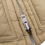 1970's MIGHTY-MAC NORSAC PRIME GOOSE DOWN VEST / TAN ... L