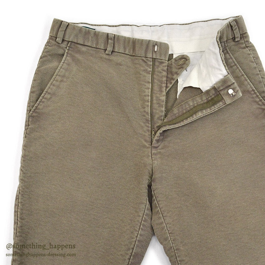 1980's ORVIS MOLESKIN WORK PANTS...W34/L29