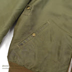 1950's B-15C OD FLIGHT JACKET / RARE COLOR ... 44