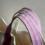 1980's LLBEAN BOAT AND TOTE / PINK... LARGE