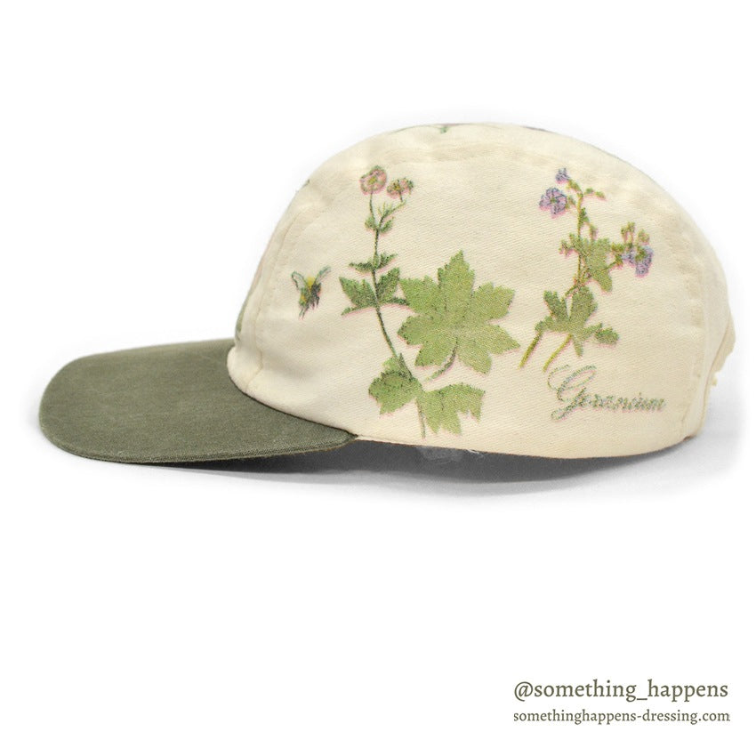 1990's REL-E-VANT PRODUCTS BOTANICAL ART PRINT CAP...