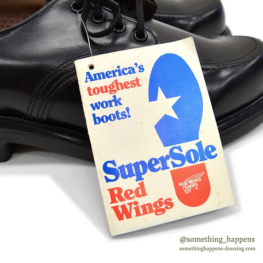 1980's DEADSTOCK REDWING 106-2 POSTMAN SHOES... 81/2E