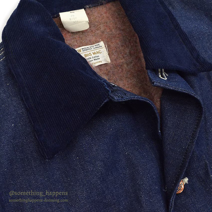 1970's DEADSTOCK BIG MAC DENIM COVERALL BLANKET 2 ... 36