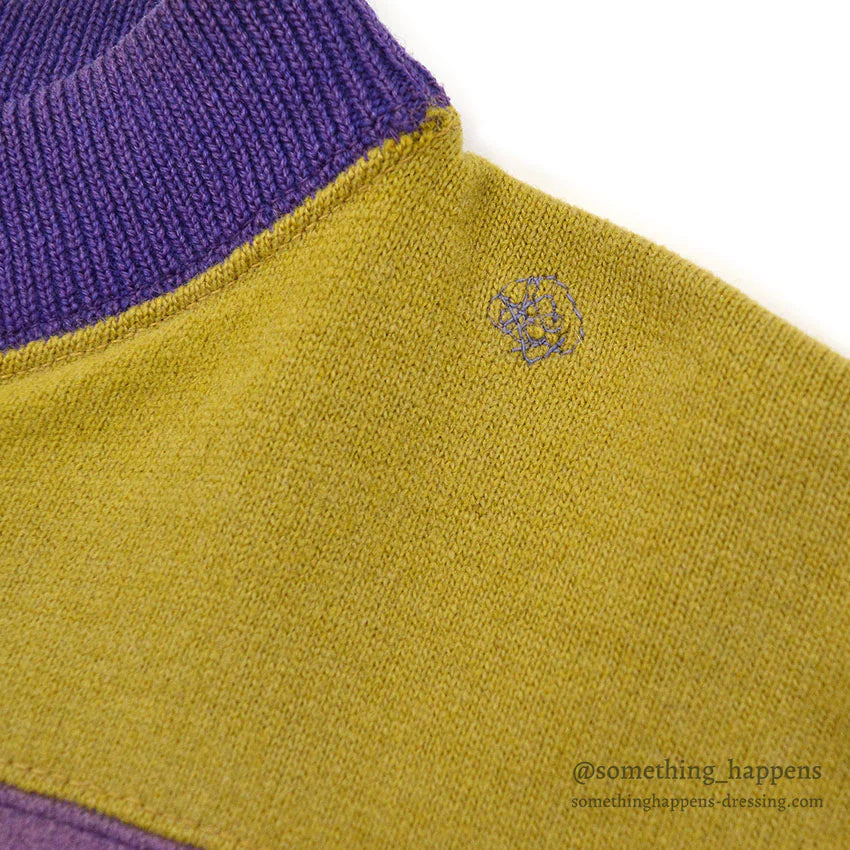 1930's BURGHARDT WOOL SWEAT SHIRT / HUGE SIZE ...