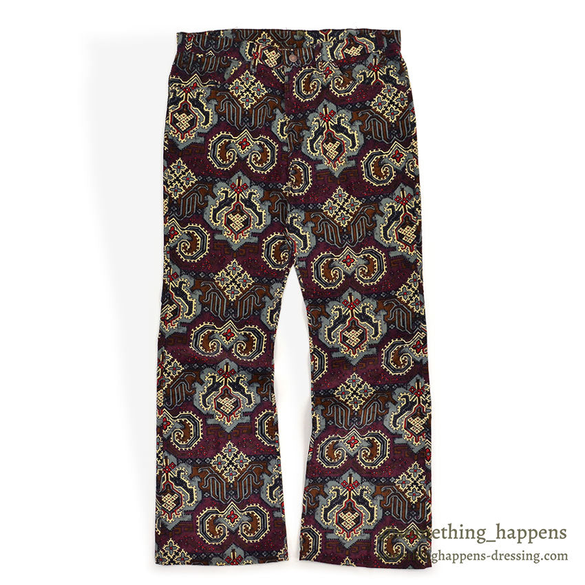 1970's DEADSTOCK Levi's PRINT CORDUROY PANTS ... W36/L31