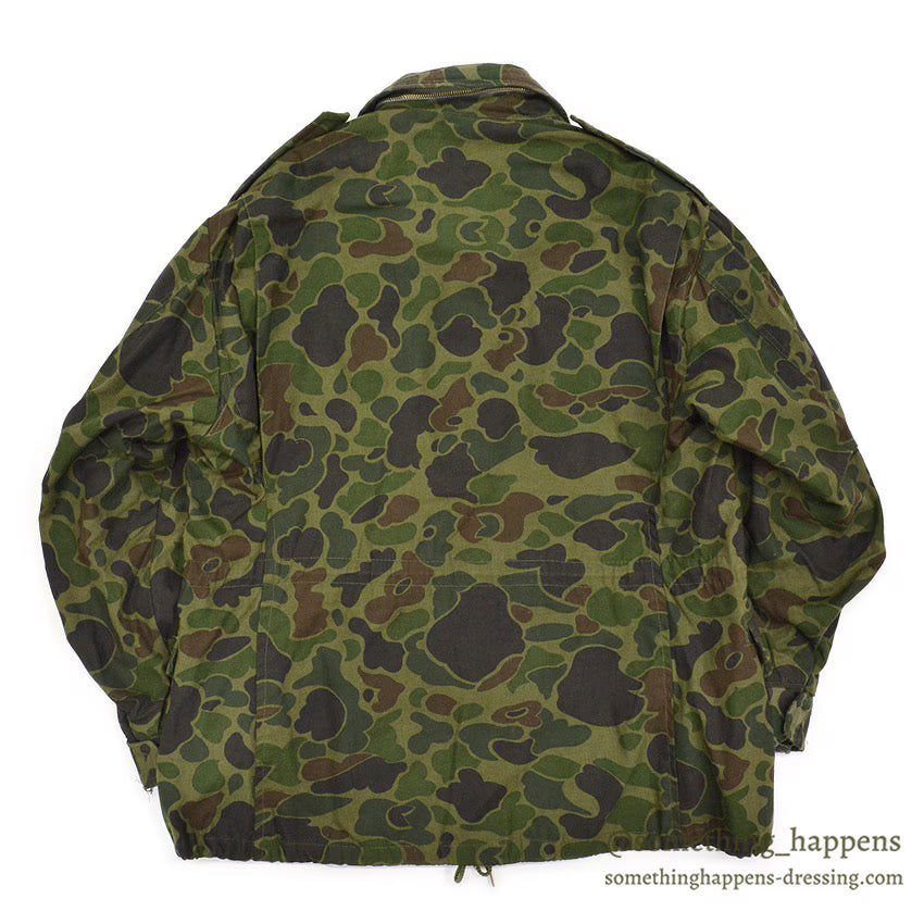 1970's CIVILIAN M-65 DUCK HUNTER CAMO JACKET WPL10881 / ALMOST DEADSTOCK ... M