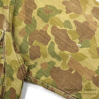 1940's USARMY WW2 FROG SKIN CAMO HBT JACKET / MODIFIED... 36R