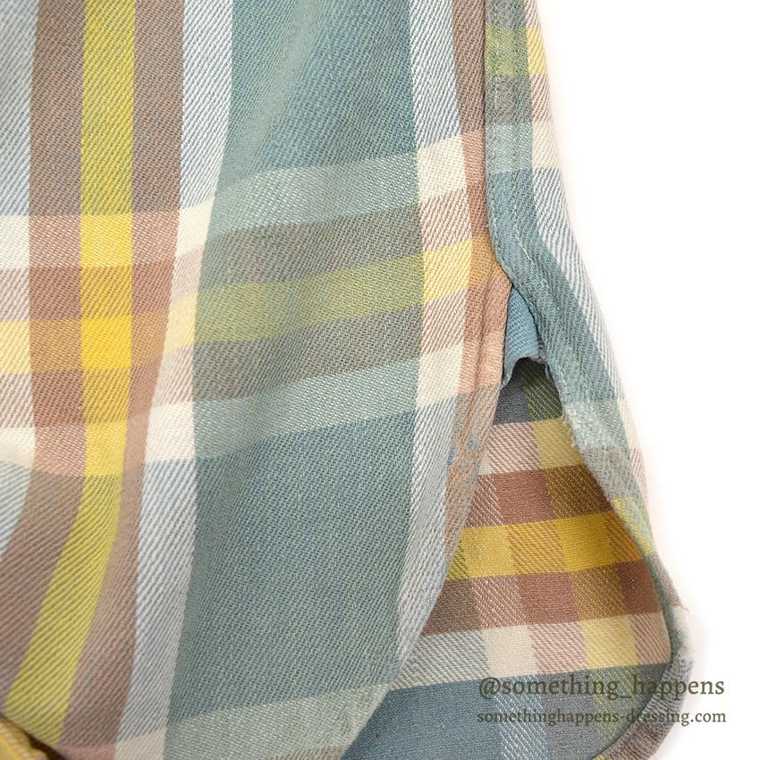 1950's PILGRIM HEAVY FLANNEL SHIRT / PERFECT COLOR COMBO...