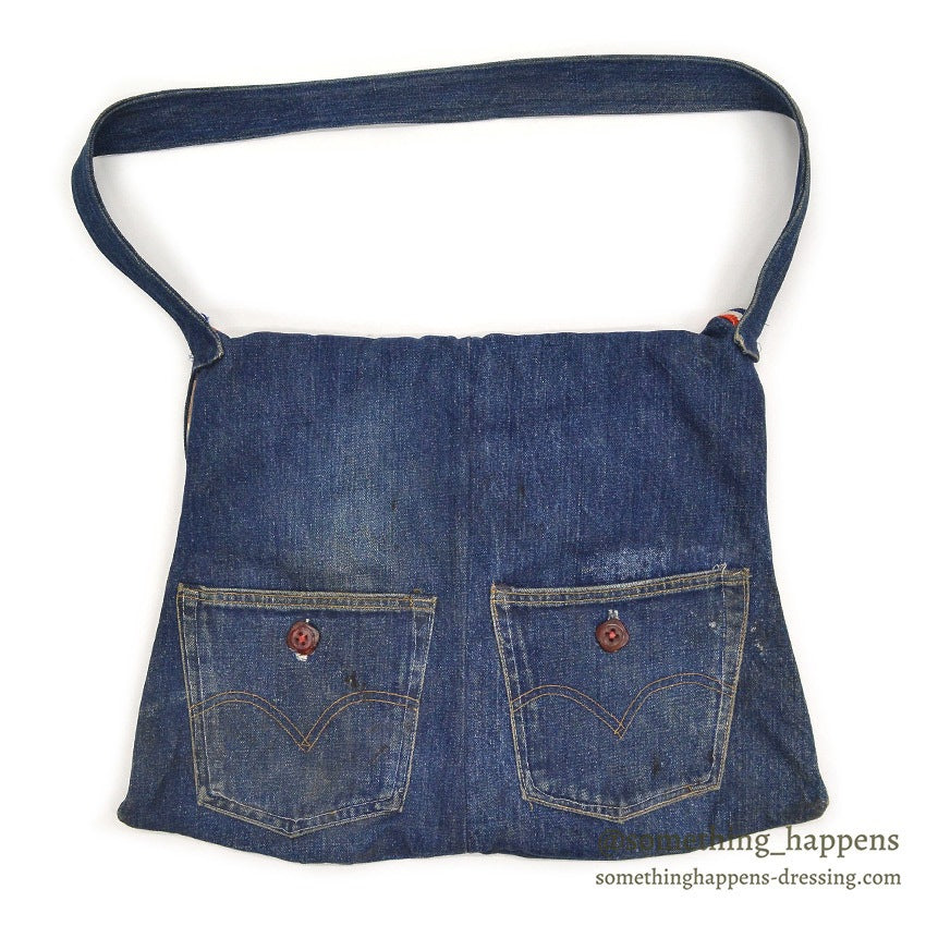 ~1970's LEVI'S HOME MADE DENIM SHOULDER BAG ...