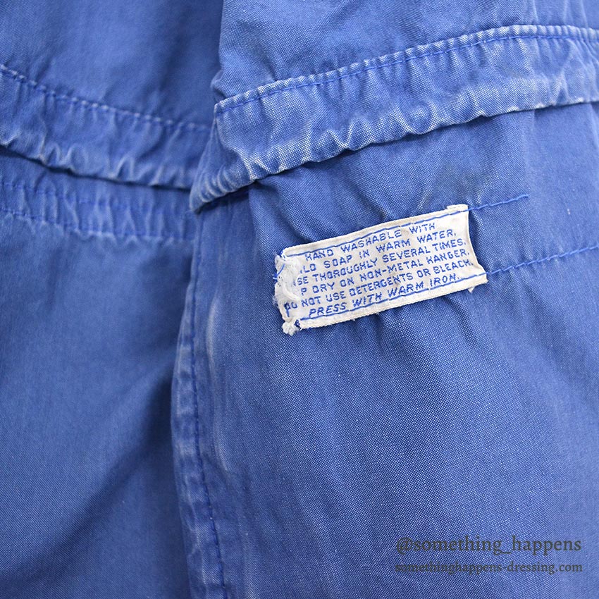 1960's~ REI VENTILE PARKA / FADED BLUE ... L