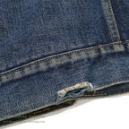 1960's LEVI'S 558 DENIM VEST / CHOPPED SLEEVE... 42