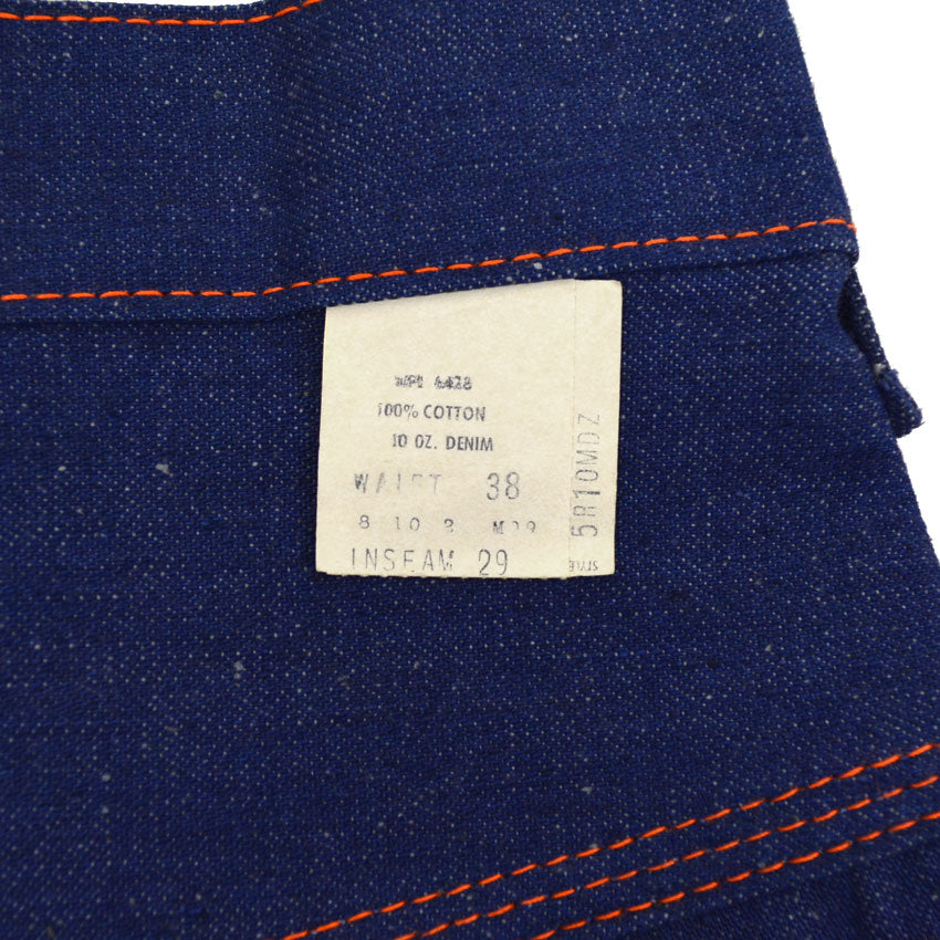 60's デッドストック BIGBEN Wrangler 10oz デニムペインターパンツ 表記W38×L29