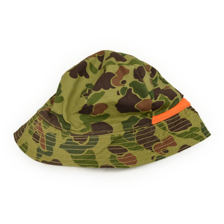 70's Duxbak Duck Hunter Camo Hunting Hat... 71/2