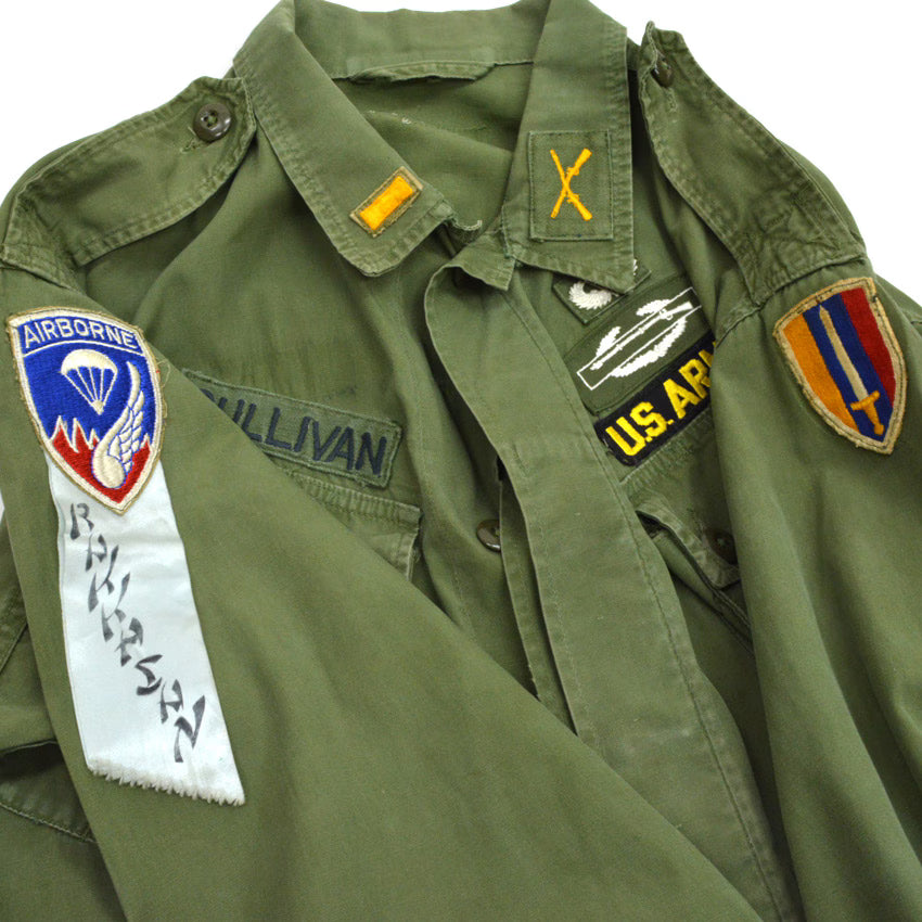 60's US ARMY Jungle Fatigue First Full Patch...