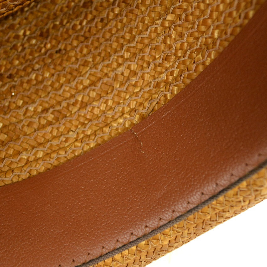 50's〜 Old ストローハット Made in Italy ... 71/2