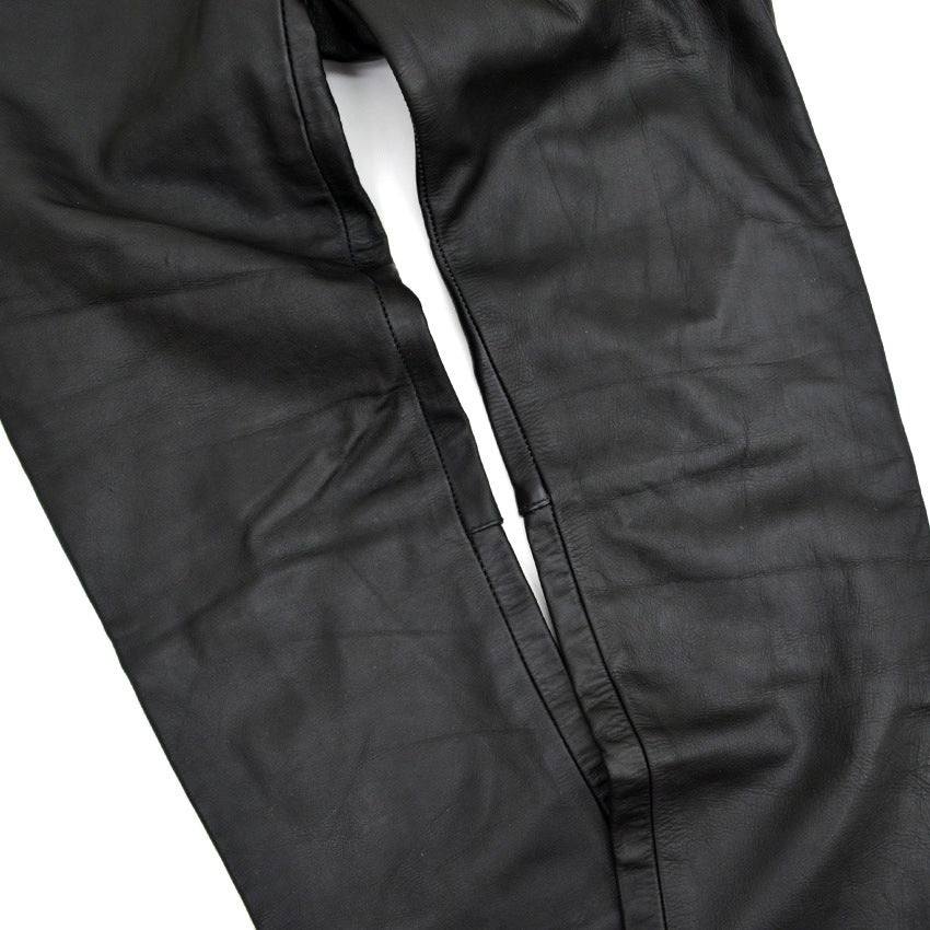 〜90's PAKISTAN LEATHER PANTS ... W32
