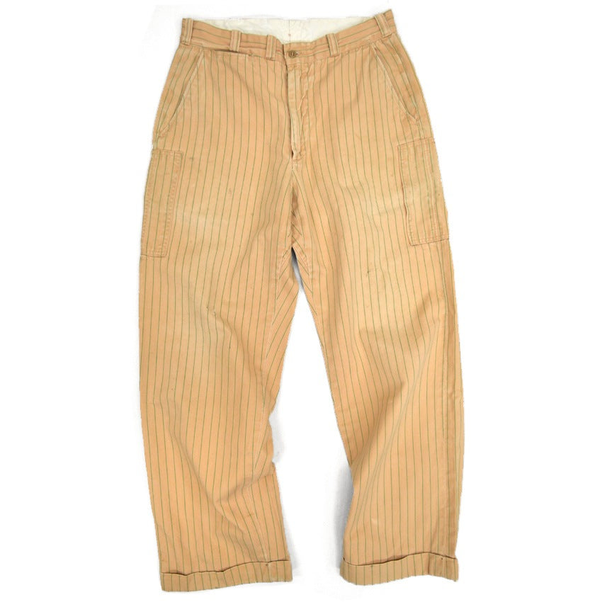60's 'REVERSIDE MASTERBILT' Coca-Cola HBT Work Pants... 