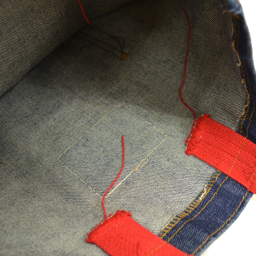70's Levi's 'small-e' Denim Bag...