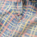 50's BLUEBELL Flannel Shirt with Vertical Bell Embroidery Tag and Print...